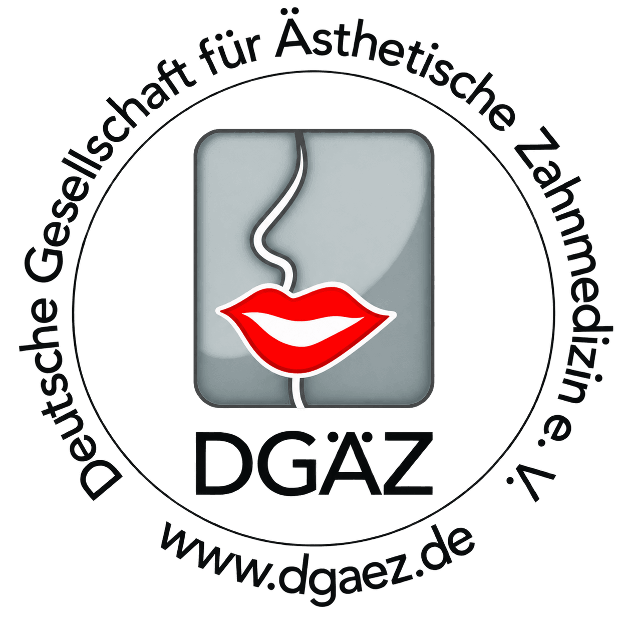 德国美学牙科学会（Deutsche Gesellschaft für Ästhetische Zahnmedizin）标志